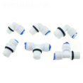 thumbnail image 2 of RO Water Pipe Fitting 1/4 OD Hose 1/8 1/4 3/8 BSP Male Thread With Seal Ring Plastic Quick Connector System Water Purifies, 2 of 5