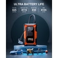 thumbnail image 5 of GOOLOO A3X 3000A Supersafe Jump Starter with Air Compressor, Portable Car Battery Booster (9.0 Gas/6.5L Diesel) with 150PSI Auto-Shutoff Tire Inflator, 5 of 8