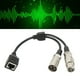 thumbnail image 5 of Cable Adaptador De Transmisión De Señal De Audio Rj45 De 25cm, Cable Adaptador De Conector Macho Hembra RJ45 A XLR, 5 of 7