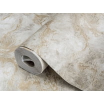 Tan-Brown Embossed Textured Wallpaper, Stylish Wallcovering Roll, 41.7”W X 393”H 113.8 sq ft