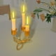 thumbnail image 4 of Portavelas Candelabro De Boda Sunnimix Decoración Para El Hogar Portavelas retro, 4 of 8