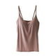 thumbnail image 5 of Camisola de Yoga Sonducket para mujer Chaleco deportivo fino Café L 2piezas, 5 of 6