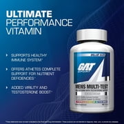 GAT SPORT Mens Multi + Test, Multivitamin Tablets (150 Count)