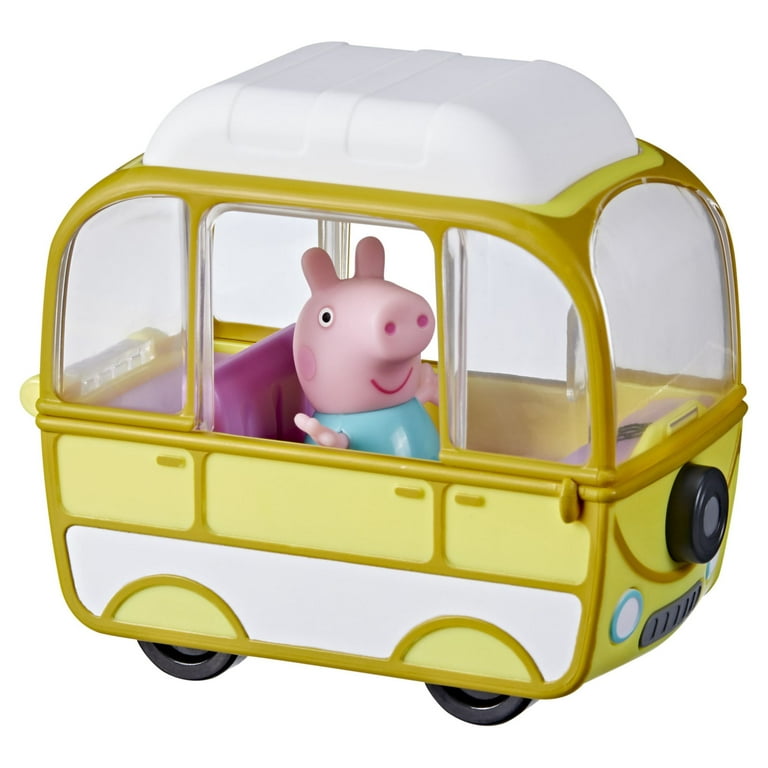 Peppa Pig Peppa's Adventures Little Campervan, Includes 3-inch Peppa Pig  Figure