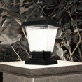 thumbnail image 1 of Kuymtek Lámpara de cabeza de columna impermeable al aire libre LED Villa Courtyard Square Luz solar, 1 of 9