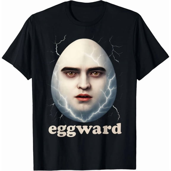 Eggward Funny Meme Parody Humor Graphic Design Novelty Unisex T-Shirt, up to Size 5XL