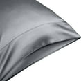 thumbnail image 2 of mend Satin Beauty Pillowcase Gunmetal - Standard, 2 of 5