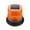 Yellow light, variant on Intelligent Lights Sensing Solar Warning Lamp Strong ABS Build for Roadwork Areas