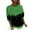 A-Green349, variant on WoMen's Sequin Drip sweatshirt Sparkly loose fit Crew Neck Long Sleeve top Trendy Casual Party Wear sweatshirts