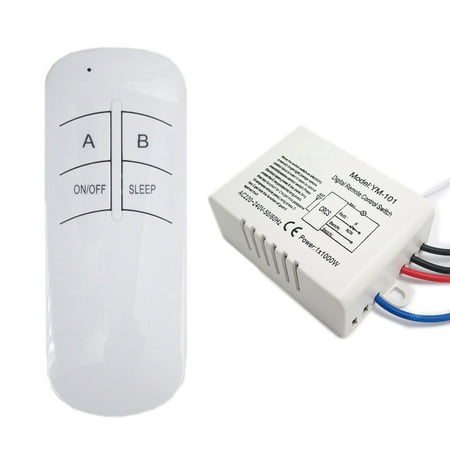 

Hi.FANCY 220V Multifunctional Remote Control Switch Wireless Digital Lamp Light Remote Control Switch