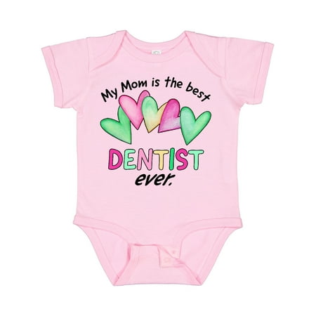 

Inktastic My Mom is the Best Dentist Ever Gift Baby Boy or Baby Girl Bodysuit