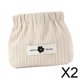 thumbnail image 1 of 2xSmall Bolsa De Maquillaje Bolsa Pequeña Cartera Casual Pana Elástico Lazo Para El Pelo Organizador, 1 of 8
