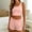 Pink, variant on Tqcoqu Pajamas Set for Women's Trendy Button Cropped Tank Tops Elastic Waist Shorts Lounge Sleepwear Outfits,Wine Women's S-XXXL
