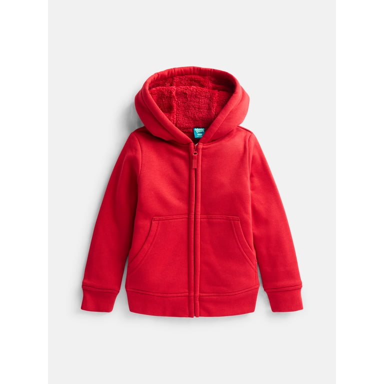 Wonder Nation Boys' Kid Tough Fleece Lined Hoodie Jacket photo 1