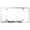 Chrome, variant on Acura TSX Laser Etched Logo Stainless Steel Wide Body License Plate Frame (Chrome)