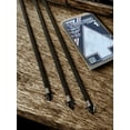 thumbnail image 4 of Tooth of the Arrow Broadheads -100% USA Made -  1-inch Vented 100gr - Fixed Blade Broadhead 3 pack, 4 of 4