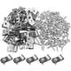 thumbnail image 1 of BRIGHTFUFU Clips de cerca de alambre de 100 piezas de alambre de paneles de ganado Clips de aluminio de aluminio de la cerca del aluminio con tornillos, 1 of 6