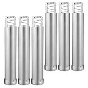 6 Pcs Moxa Pusher Portable Stick Moxibustion Massage Tool Stand Device Stainless Steel