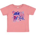 thumbnail image 3 of Inktastic 4th of July Fireworks Stars and American Flag Boys or Girls Baby T-Shirt, 3 of 5
