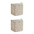 thumbnail image 2 of Destyer Move With Ease Wardrobe Moving Boxes With Sturdy Construction Does Not Up Space Folding Storage Box Beige 50*56*50 2Set, 2 of 6