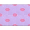 thumbnail image 1 of Ahgly Company Tapis d'Intérieur Lavables en Machine à l'Héliotrope de Transition, 6' x 9', 1 of 7