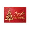 thumbnail image 2 of Neoyler Christmas Doormat Welcome Mat Non Slip Absorbent Velvet Door Mat with Rubber Backing for Front Door Indoor Outdoor Holiday Entryway Porch All Weather Easy Care Multicolor 15.7x23.6in, 2 of 6