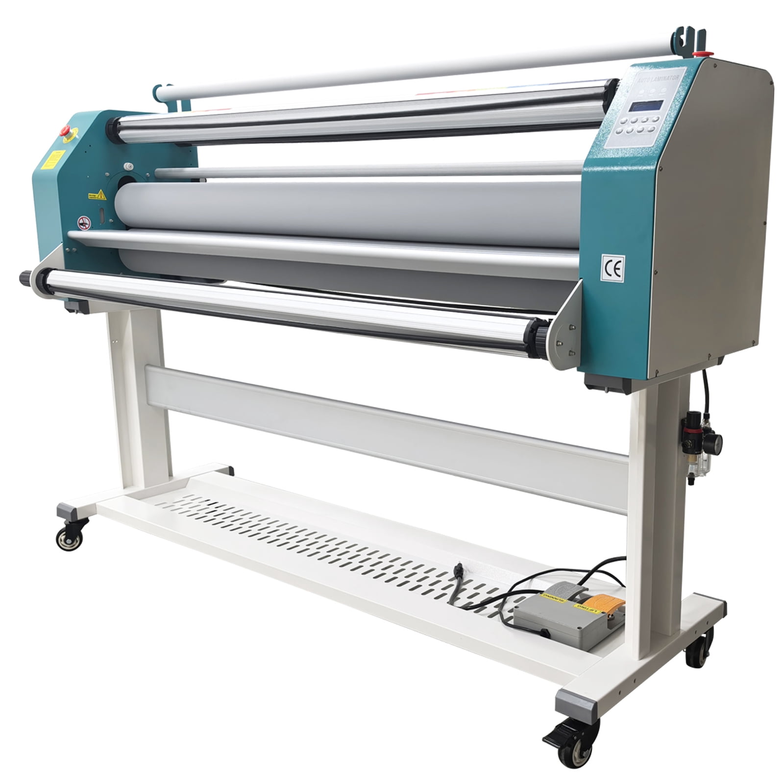 64In Full Automatic Pneumatic Laminating Machine Excluding Air Compressor 110V