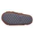 thumbnail image 3 of Zapatillas Laura Ashley Scuff de felpa con estampado animal para mujer, color marrón, 3 of 5