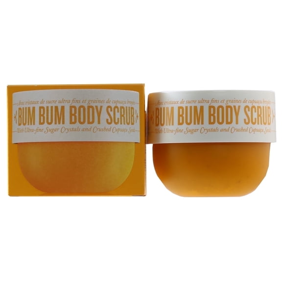 Sol De Janeiro Bum Bum Scented Exfoliating Hydrating Cupuaçu Body Scrub, Cheirosa 62, 7.8 oz