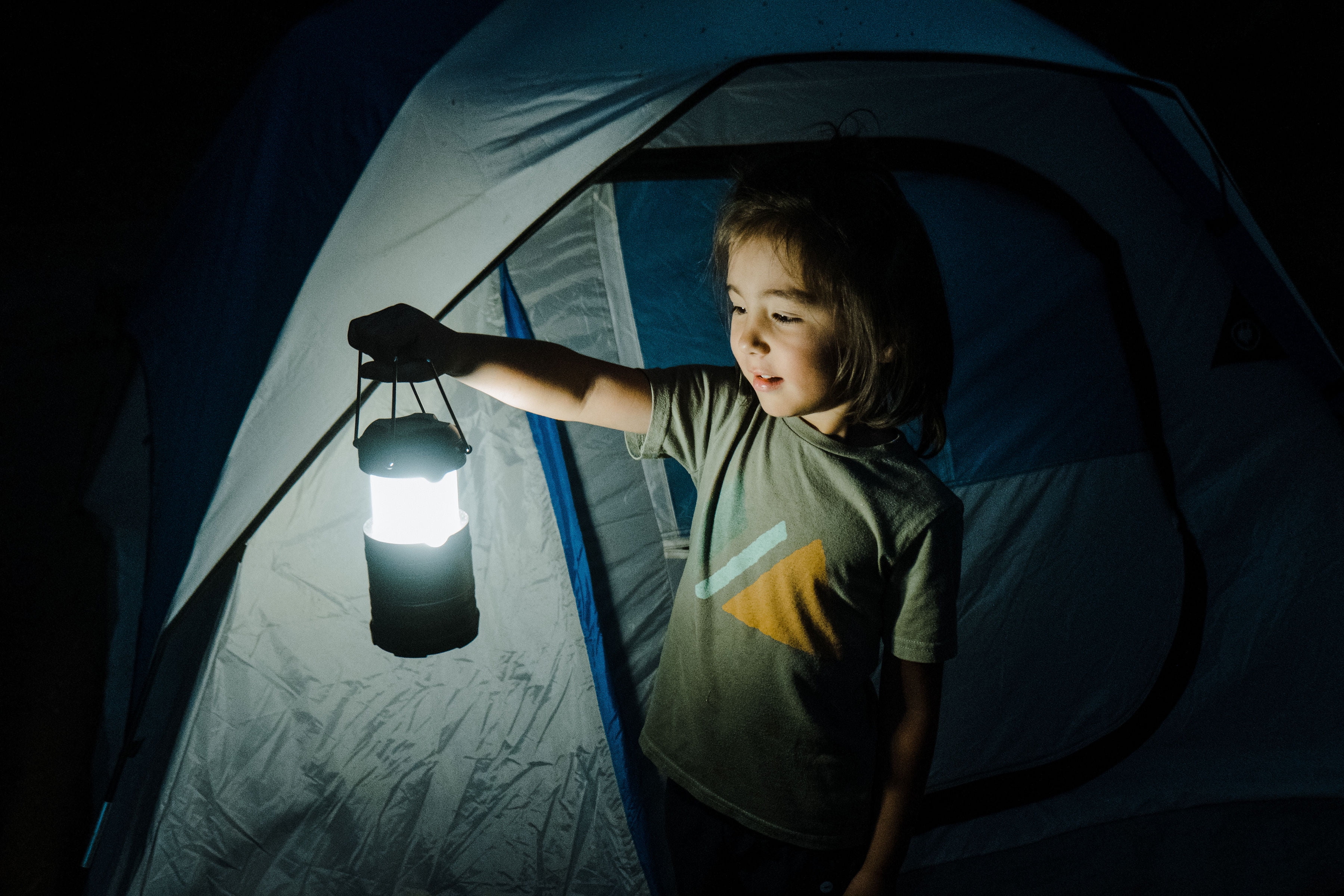 Cascade Mountain Tech 250 Lumen SMD Pop up Camp Lanterns - 3-Pk, Batteries Included, 8.6 Oz Multicolor