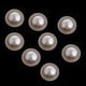 thumbnail image 5 of Botones de perlas de plástico Soledad 8 Uds redondas para ropa zapatos sombrero, 5 of 10
