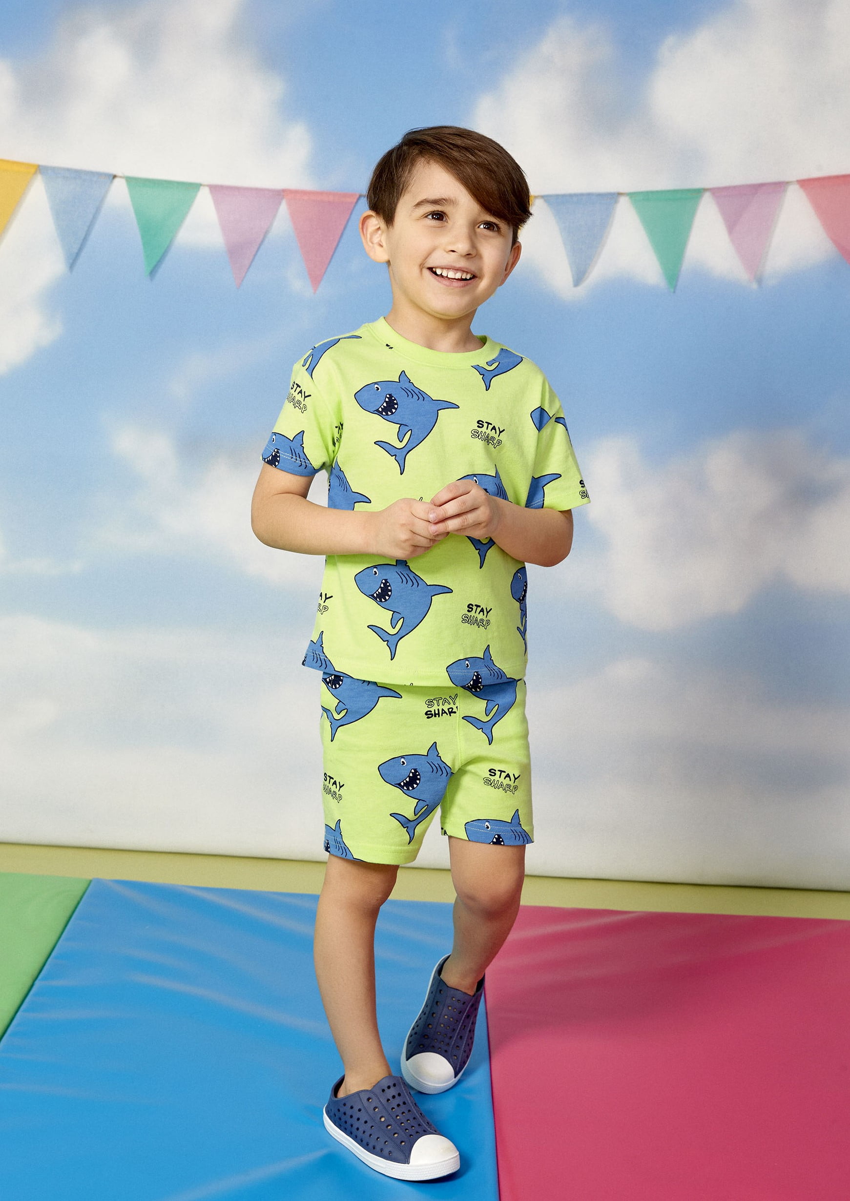 Garanimals Toddler Boy Print Jersey Outfit Set, Sizes 12M-5T