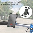 thumbnail image 3 of AMERTEER Phone Holder Mount  Adjustable Bicycle Motorcycle Phone Mount for Most 4.5”-7.2” Smart Phones 360° Rotate, 3 of 11