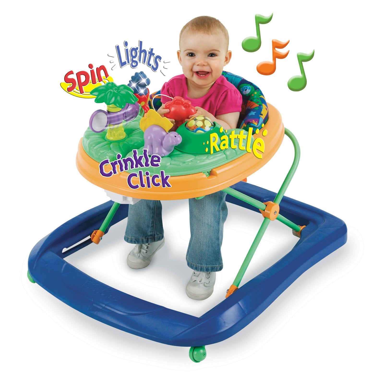 safety first sounds and lights walker