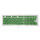 thumbnail image 1 of Teclas de teclado 114 teclas PBT OEM altura dos colores inyección luz transmisión teclado mecánico KeycapMini queso verde, 1 of 9