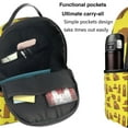 thumbnail image 5 of Groundhogs Marmot Cartoon Pattern Backpack,Large Capacity Travel Backpack,Laptop Backpack,Water Resistant Backpack For Women Men, 5 of 5