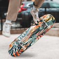 thumbnail image 4 of Skateboards for Beginners seamless Tropical plants leaves dark Hawaiian style Botanical for 31"x8" Maple Double Kick Concave Boards Complete Skateboards Outdoor for Adults family friends Gifts, 4 of 5