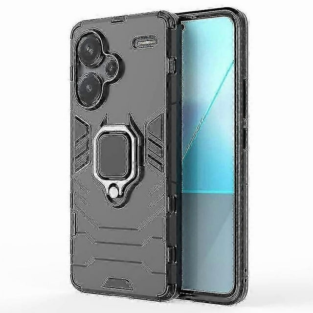 For Xiaomi Redmi Note 13 Pro+ Case Ring Holder Kickstand Phone Back Cover