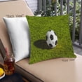 thumbnail image 1 of Ahgly Company Sports Soccer Coussin Extérieur, 18 Pouces par 18 Pouces, 1 of 6