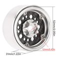 thumbnail image 3 of Llanta INJORA 1.9 Beadlock Offset, 10 mm, fibra de carbono, aluminio, 3 of 7