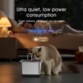 thumbnail image 5 of Battery Operated Cat Water Fountain 3.5L Stainless Steel with Motion Sensor Wireless Pet Dispenser, 5 of 7