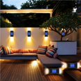 thumbnail image 4 of sweethay Luces solares Luces solares de pared brillantes Luces solares montadas en la pared Luces solares inteligentes para iluminación de escaleras al aire Iluminación y accesorios Luz calida sweethay HA027242-01, 4 of 7