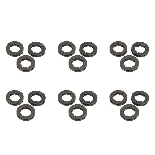 18 Piezas Partes de Herramientas Recambio de Motosierra de Metal de Cadena Llanta Dentada Power Mate 325-7 para Reemplazo de Motosierra