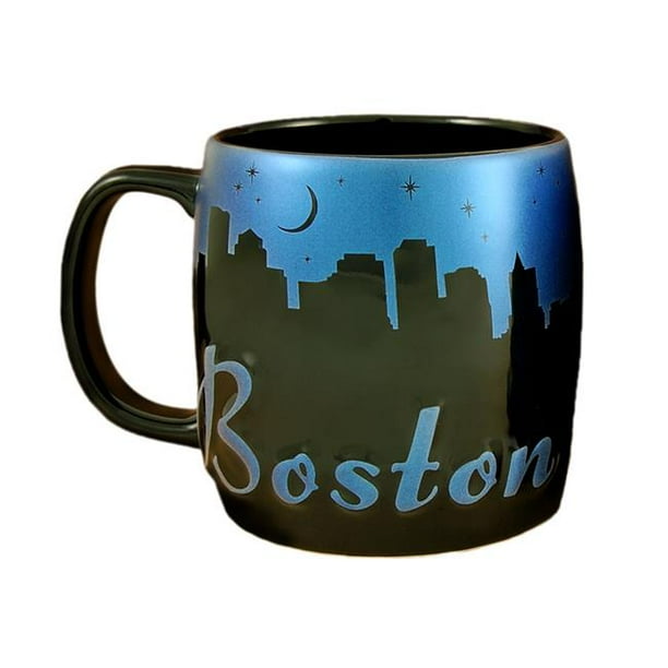 Americaware SMBOS06 Mug Boston 22 oz Silhouette Ciel Nocturne