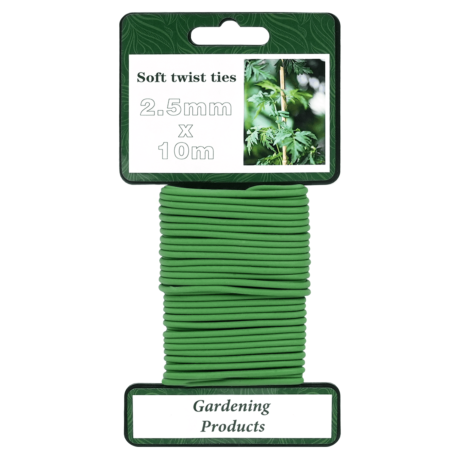 Teaaha 500PCS 4.72 in Twist Ties Flexible Plant Ties, Reusable Plastic