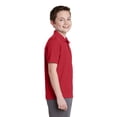 thumbnail image 3 of Sport-Tek Youth PosiCharge RacerMesh Polo-L (True Red), 3 of 6
