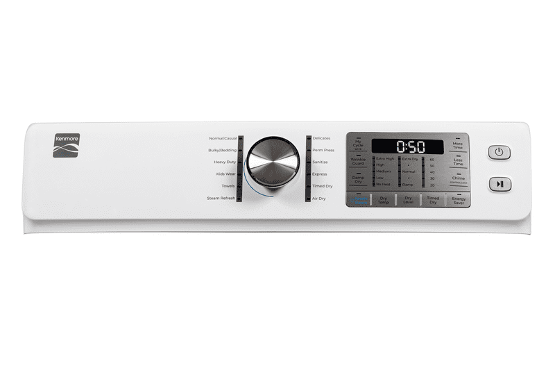 8.0 cu. ft. Gas Dryer w/ Steam - White