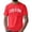 Red, variant on Christian T Shirts for Men 2026 Summer Casual Short Sleeve Crewneck Jesus Is King Graphic Tee Shirt