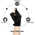 thumbnail image 5 of Neoprene Finger Protection Sleeve Breathable Half Finger Snorkeling Hand Web Lightweight Reusable Auxiliary Teaching Accessories Black M, 5 of 5