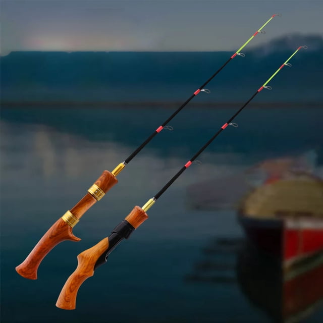 Portable Short Section Fishing Rods Lightweight Rod Body Designed for River Pond Fishing Using